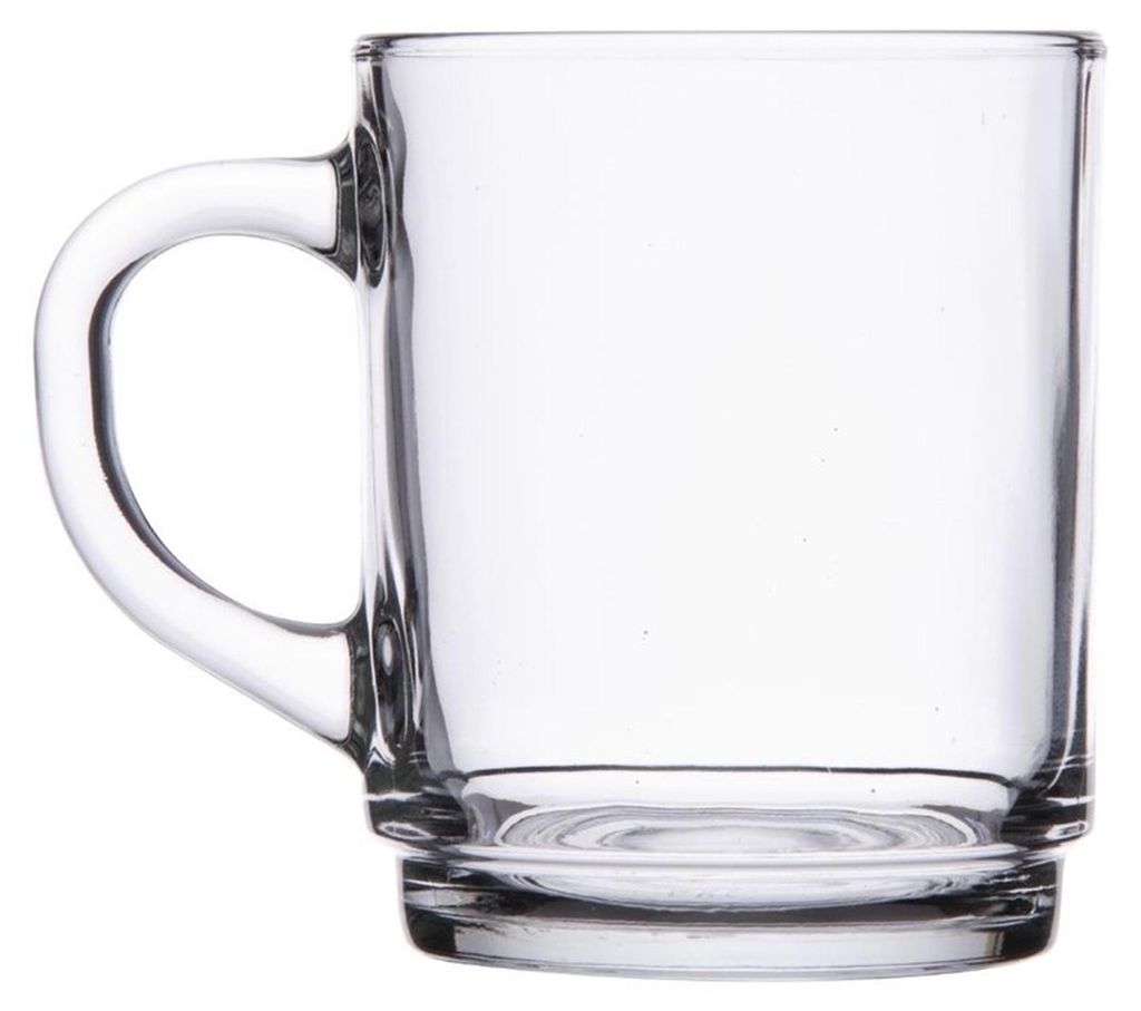 Luminarc Bock Becher - Stapelbar - Klar - 250ml - 12 Gläser