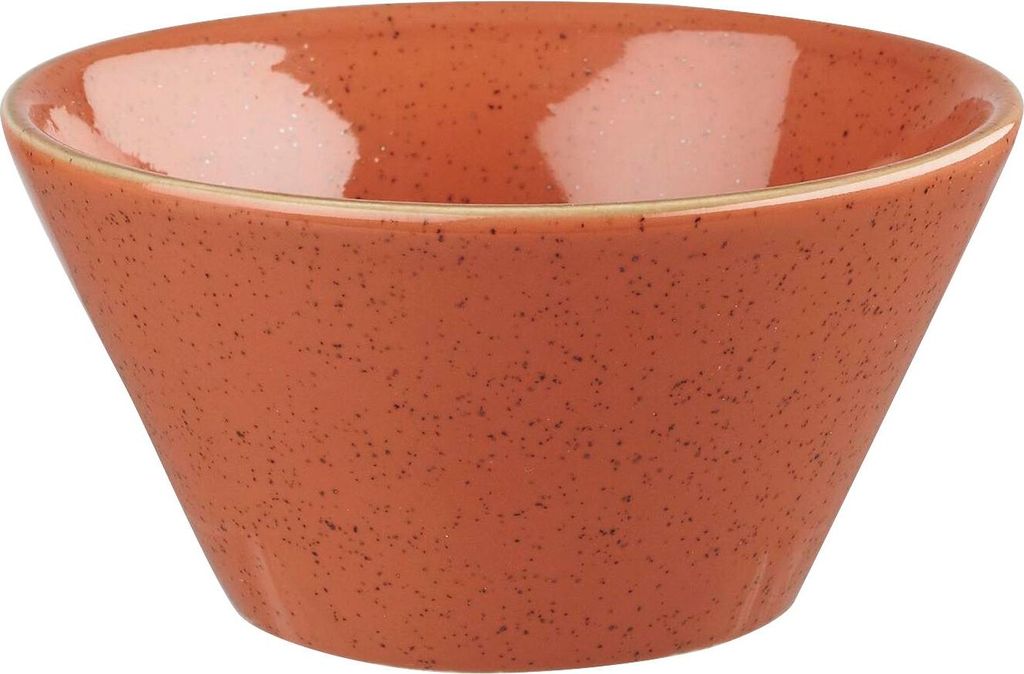CHURCHILL Stonecast Spiced Orange Schüssel, Inhalt: 0,34 Liter, ø: 121 mm
