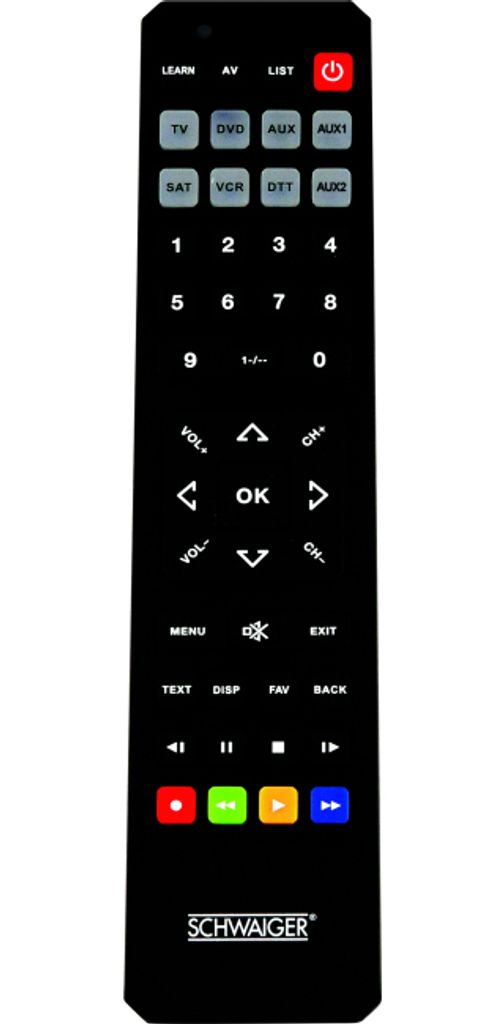 Schwaiger UFB4801 031, IR Wireless, Schwarz, AUX1, Produktbild 