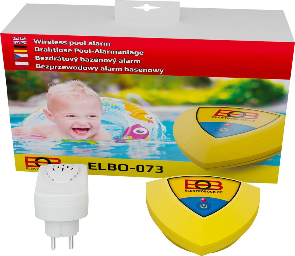 EOB Sistema di allarme per piscine senza fili, ELBO-073, Immagine del prodotto 