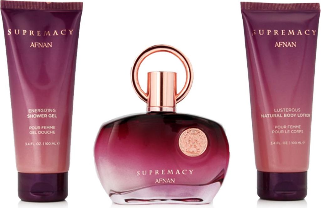 Afnan Supremacy Purple EDP 100 ml + SG 100 ml + BL 100 ml W Immagine del prodotto 