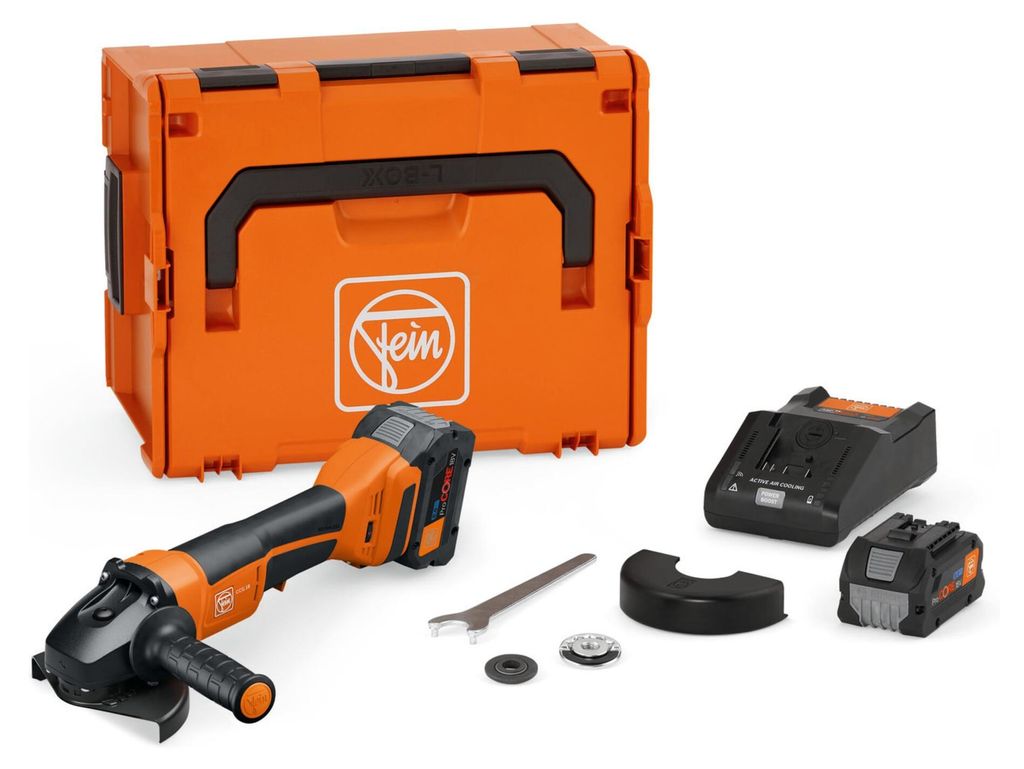 Fein Akku-Winkelschleifer Ø 125 mm CCG 18-125-12 PD-SEC AS Set ProCore | 71221862000