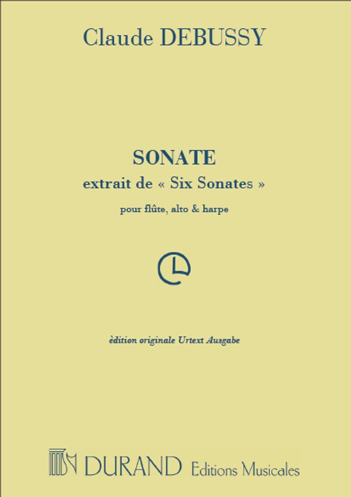 Sonate flute, alto et harpe 3parties