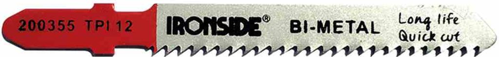 IRONSIDE HSS-Stichsägeblätter für Metall 118BF, 5 Stück