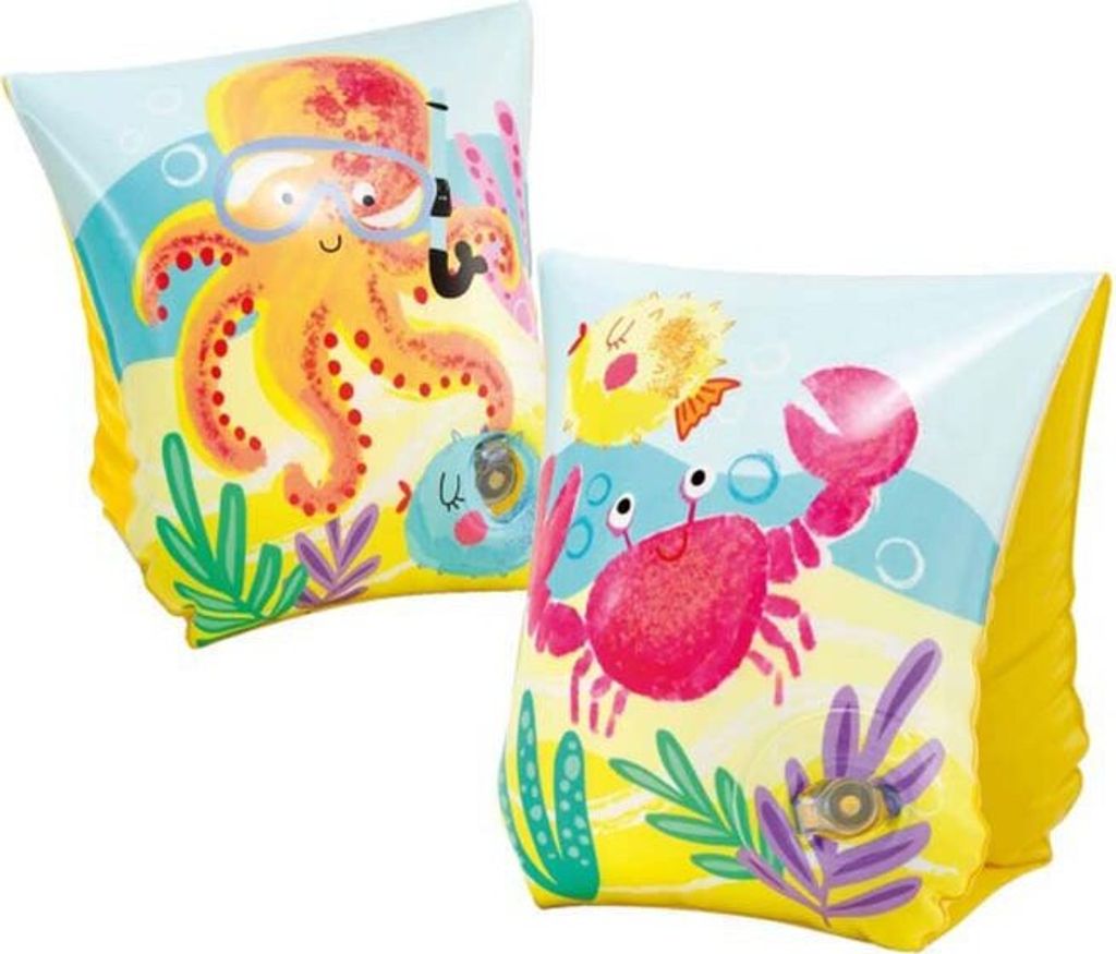 Schwimmflügel 3-6J mit Fischmotiv 2 Luftkammern Produktbild