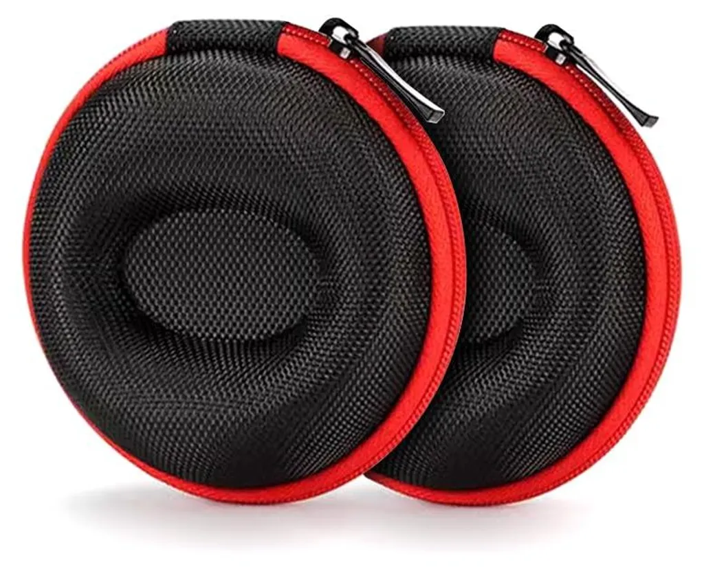 Boîte à montres portable 2 slots rouge pour montres connectées 50mm