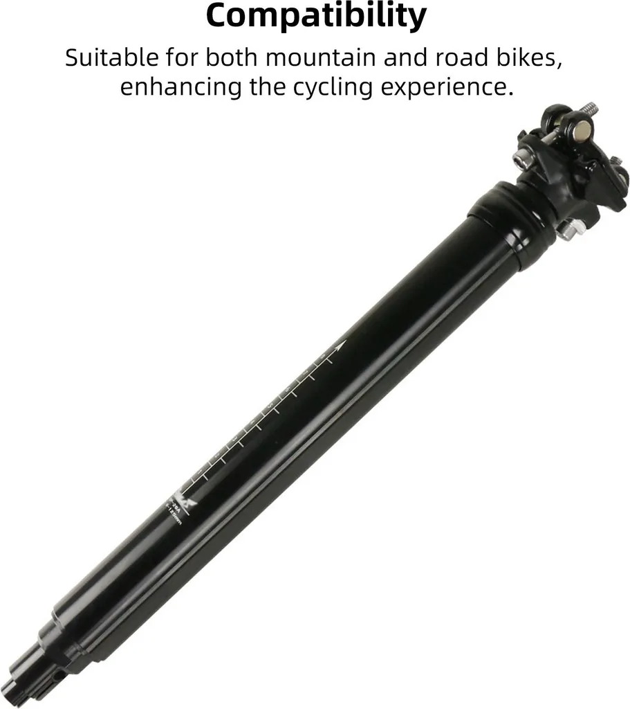 Tige de Selle à Débattement Réglable 100-170mm à Commande - 5