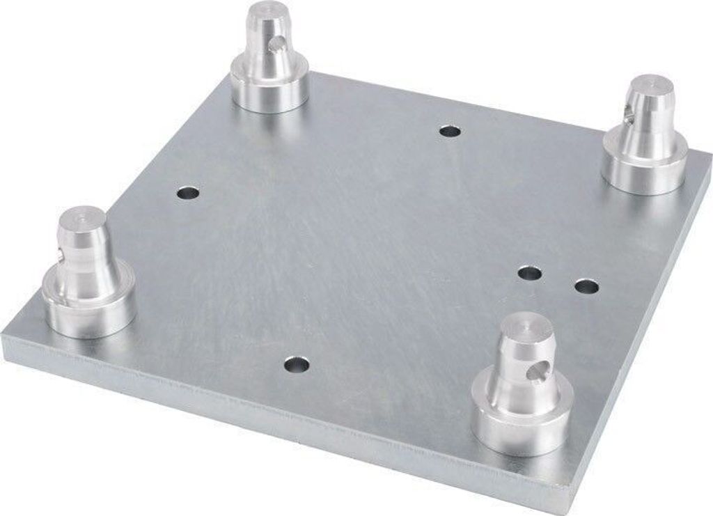 Naxpro-Truss FD/HD 31/32/34 Stahlplatte für 34er System verzinkt 310 x 310 x 20 mm