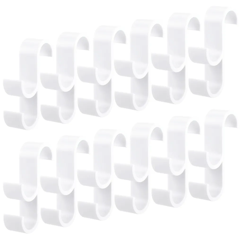 Porte-serviette pour radiateur tubulaire lot de 12 crochets pratiques