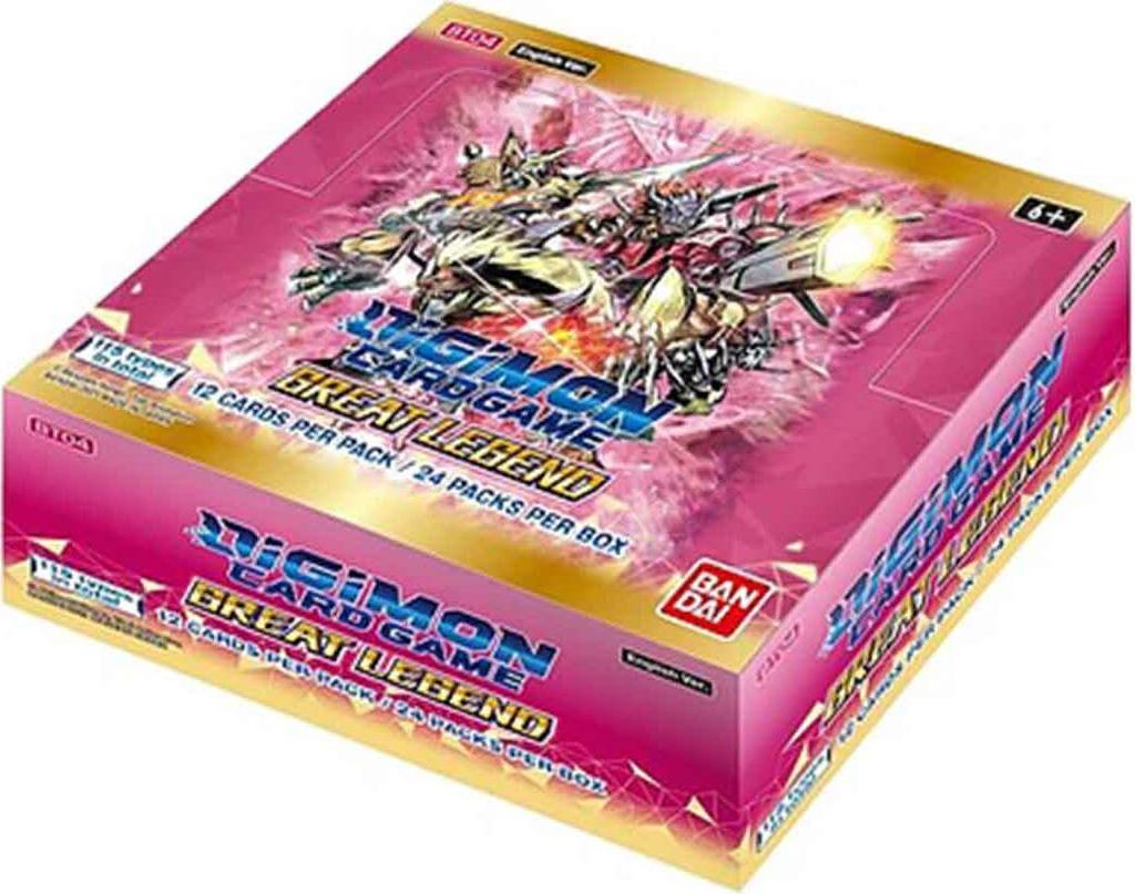 Digimon Card Game - Great Legend Booster Display BT04 (24 Produktbild 