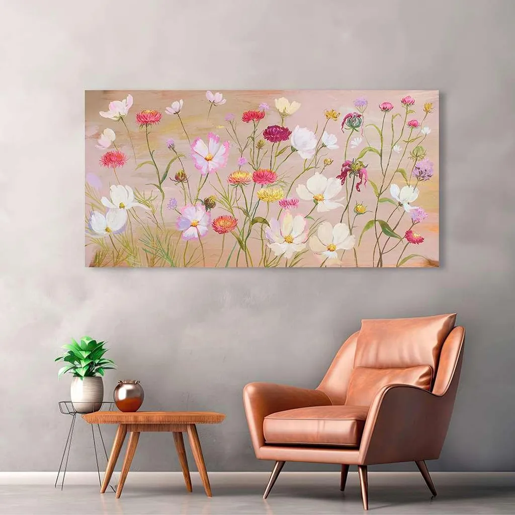 Déco Murale Fleurs Nel Whatmore 120x60 : Finies les Parois Blanches !