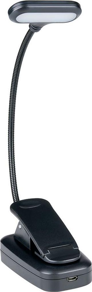 LED-zaklamp, Grundig, boekvorm, met klem, oplaadbaar Productafbeelding 