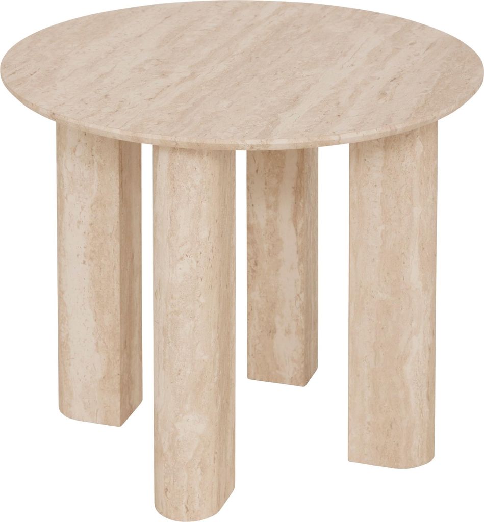 Beistelltisch anaya beige 50,5x50,5cm - Atmosphera créateur d'intérieur