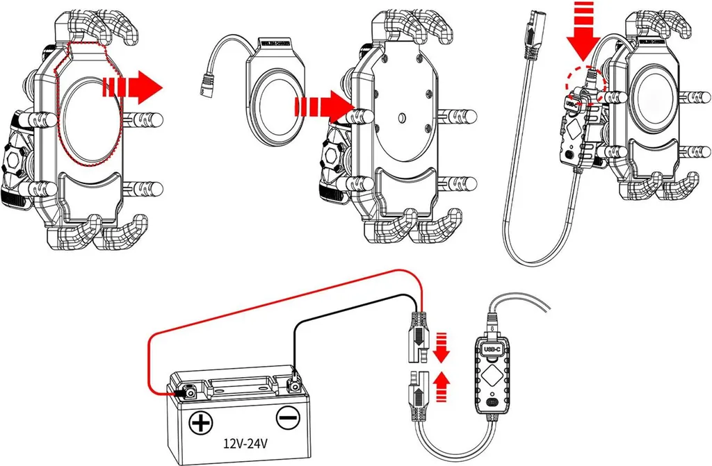 Module de charge sans fil SEFIS Bind Charge pour porte-serviette