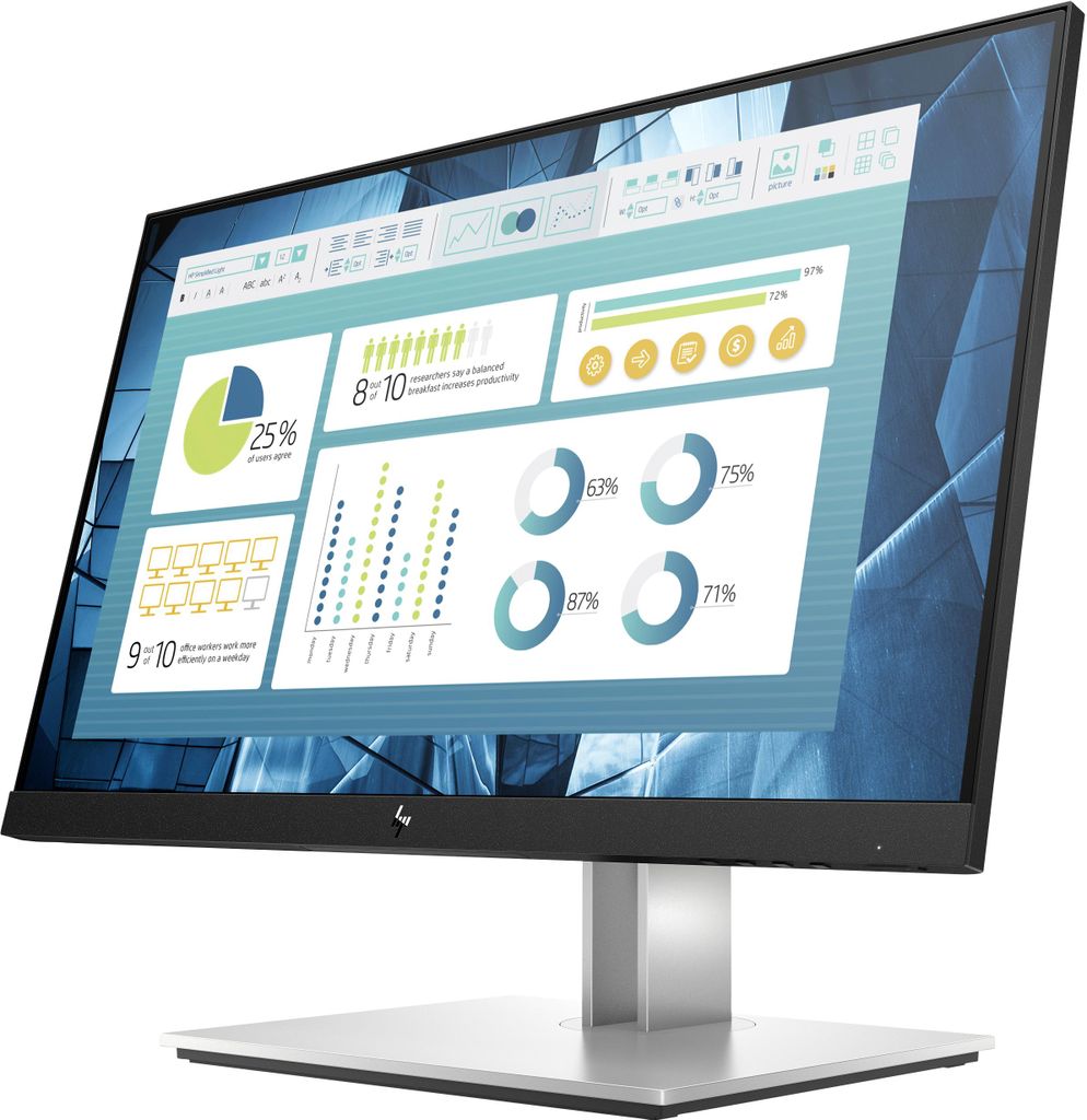 HP E-Series E22 G4, 54,6 cm (21.5"), 1920 x 1080 px, Full Obrázek produktu 
