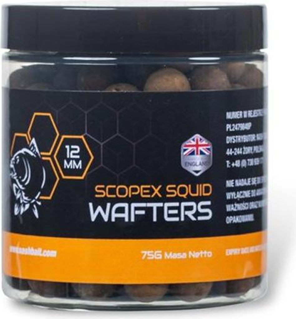 Nash Scopex Squid Wafters 12mm 75g