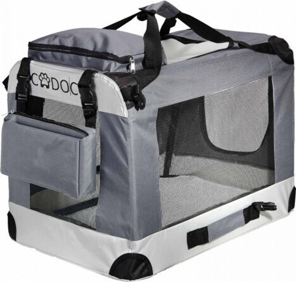 Přepravní box pro psy Sony 82 x 59 x 59 cm | šedý Obrázek produktu 