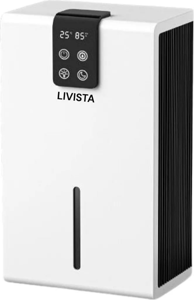Déshumidificateur d'air Livista Home avec fonction purification 12L/j