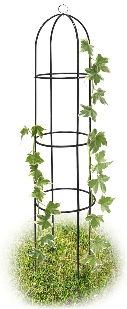 Relaxdays popínavá liana, potiahnutý kov 190 cm, záhradná Obrázok produktu 1