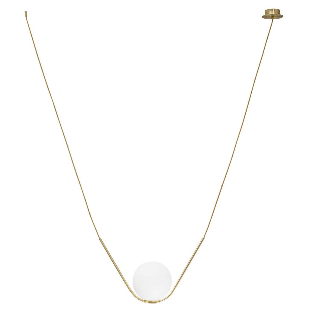 Nova Luce VITTON Pendelleuchte E27 Gold 150x20x120cm dimmbar 8279601