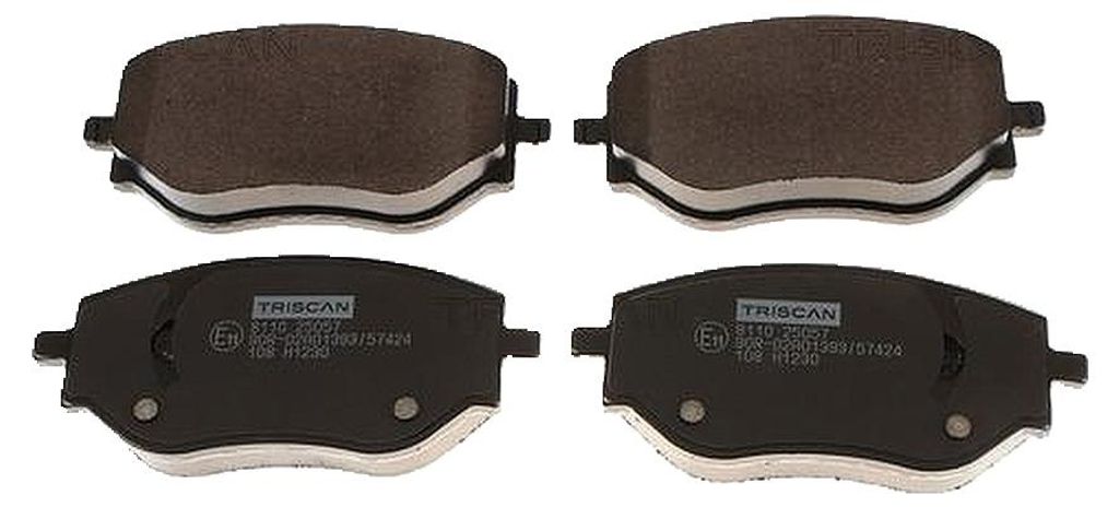 Bremsbelagsatz Scheibenbremse 18,2 mm TRISCAN für u.a. RENAULT CLIO