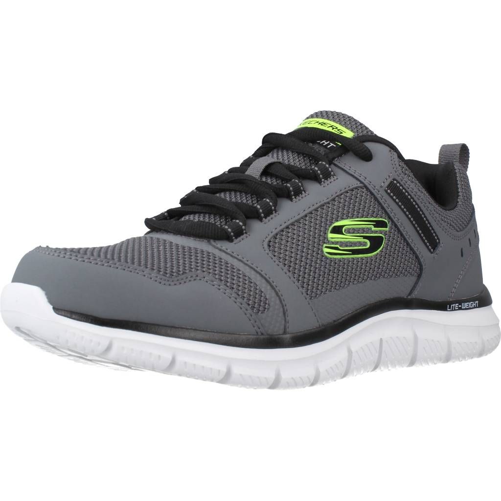Sport / Zapatillas Hombre SKECHERS TRACK KNOCKHILL COLOR Grau CCBK