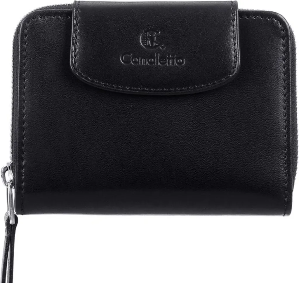 Portefeuille compact PD1255s147 Canaletto : fini les poches déformées
