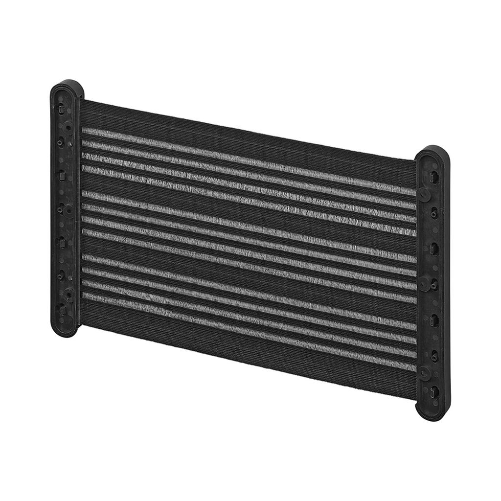 Ablagenetz Ablagefach L elastisch 40 x 26,5 cm + Kunststoffhalterung + Schrauben Aufbewahrung Wohnmobil Camping