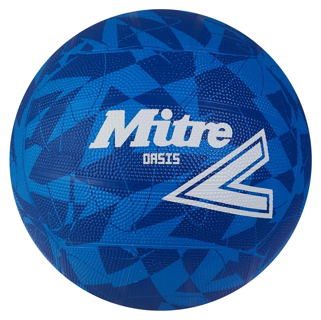 Ballon de netball en caoutchouc moulé Mitre Oasis T4