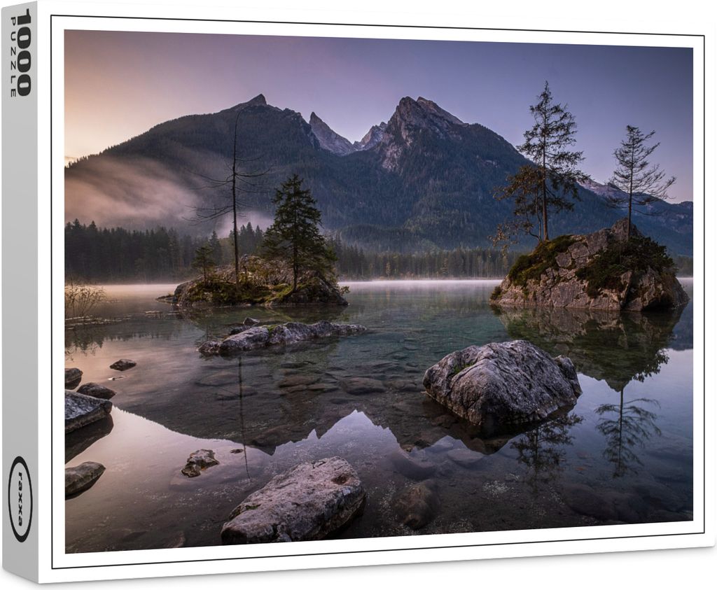raxxa Premium-Puzzle "Hintersee", 1000 Teile