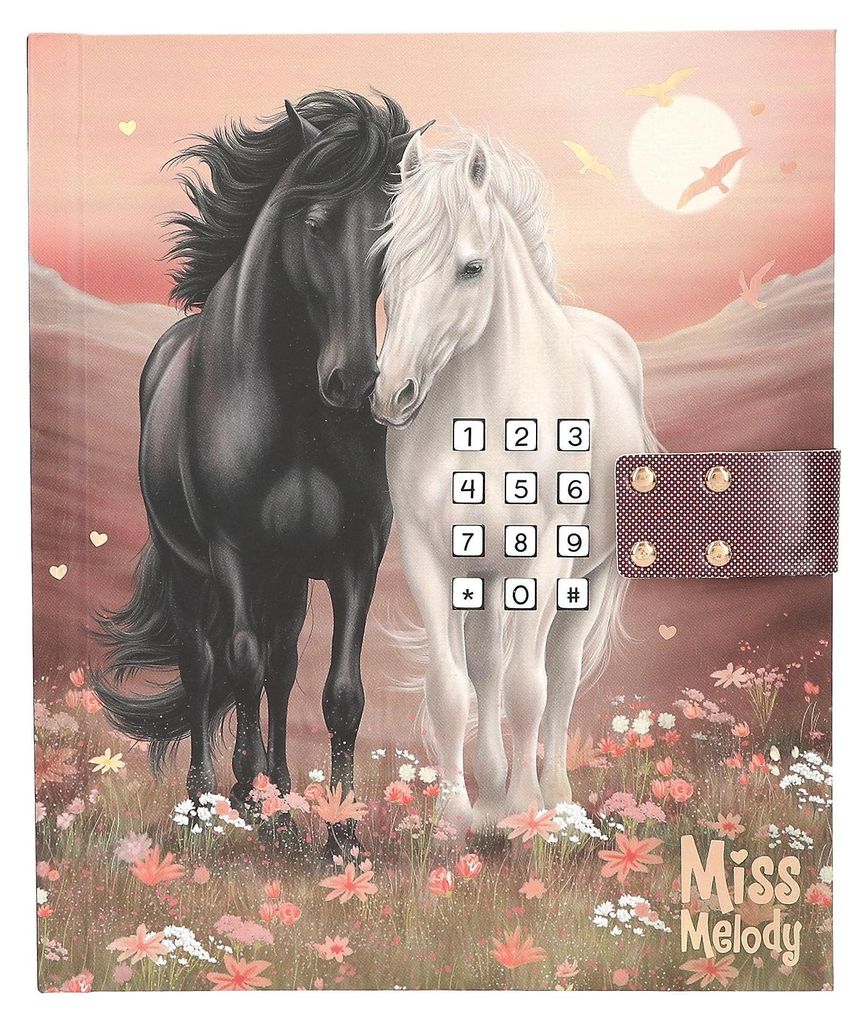Miss Melody Tagebuch mit Code und Sound, Motiv 1 Produktbild 