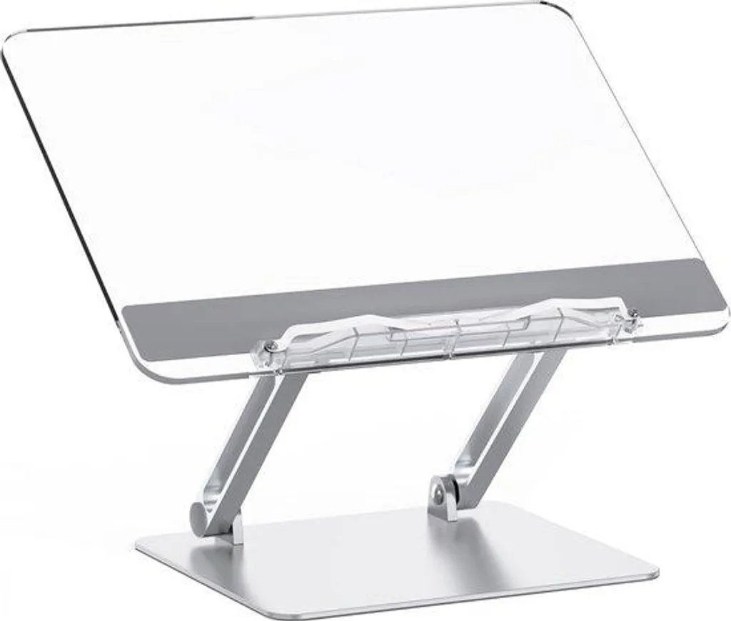 Support Tablette Pliable Support De Livre Réglable Ergonomique - Pupitre Lecture Cuisine Hauteur Et Angle Ajustables Pliable
