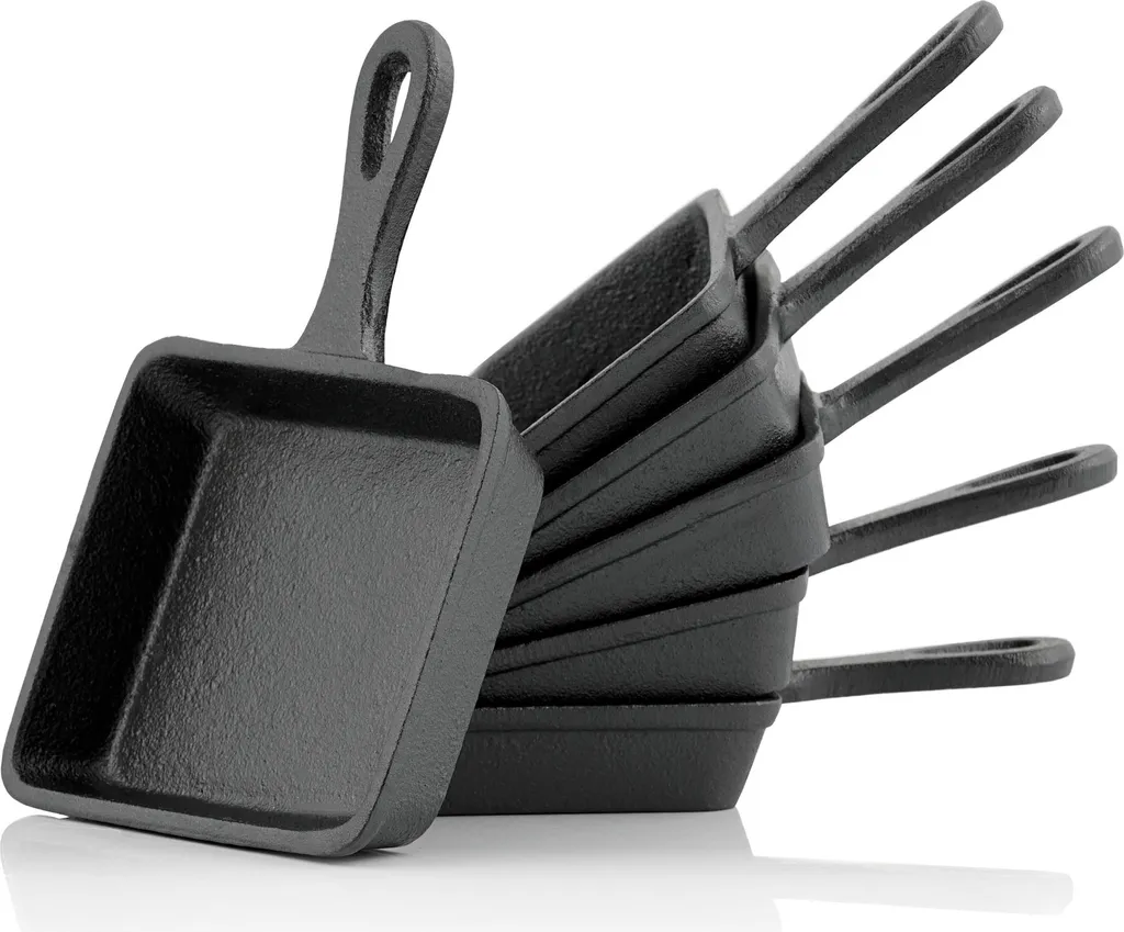 Padelle Raclette Ghisa BBQ-Toro (6x) | Ferro Puro per Barbecue e Brace
