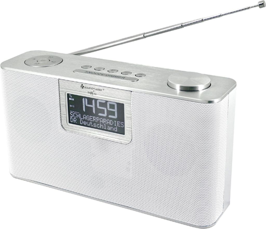 DAB700WE tragbares Digitalradio DAB+ USB SD Bluetooth Streaming 2x6 W