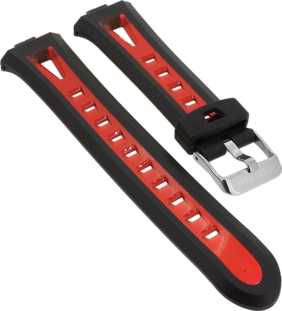 Calypso Digital Uhrenarmband aus Kunststoff in rot K5666/4