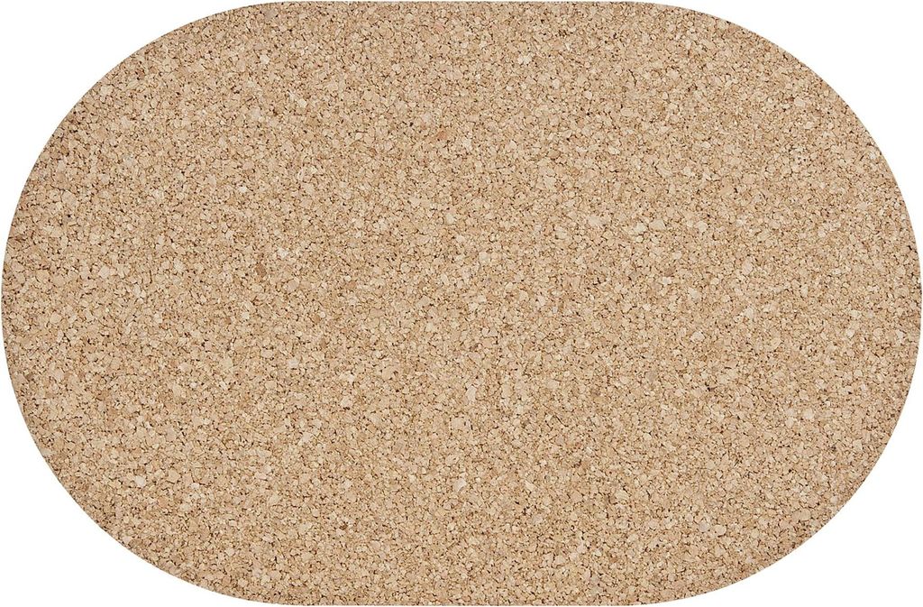 ZELLER PRESENT Tovaglietta in sughero ovale 42x30cm cm Immagine del prodotto 