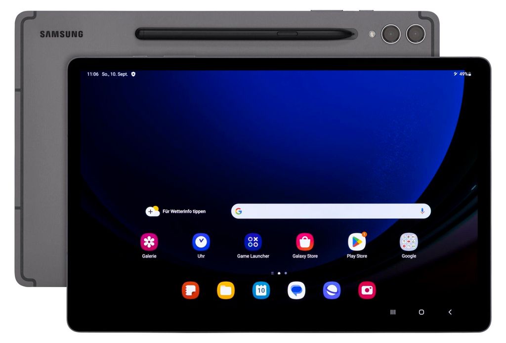 SAMSUNG SM-X810NZAAEUB  Galaxy Tab S9+ WIFI 31,50cm Produktbild 