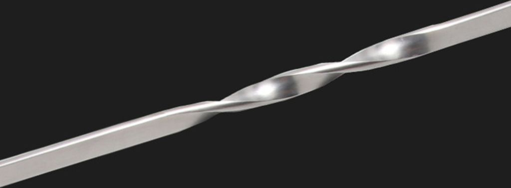 6/10/20 Stück BBQ-Spieße, Grillspieße mit Stoffbeutel, leicht zu reinigende Schaschlikspieße aus Edelstahl für Fleisch, Gemüse, Marshmallows,...