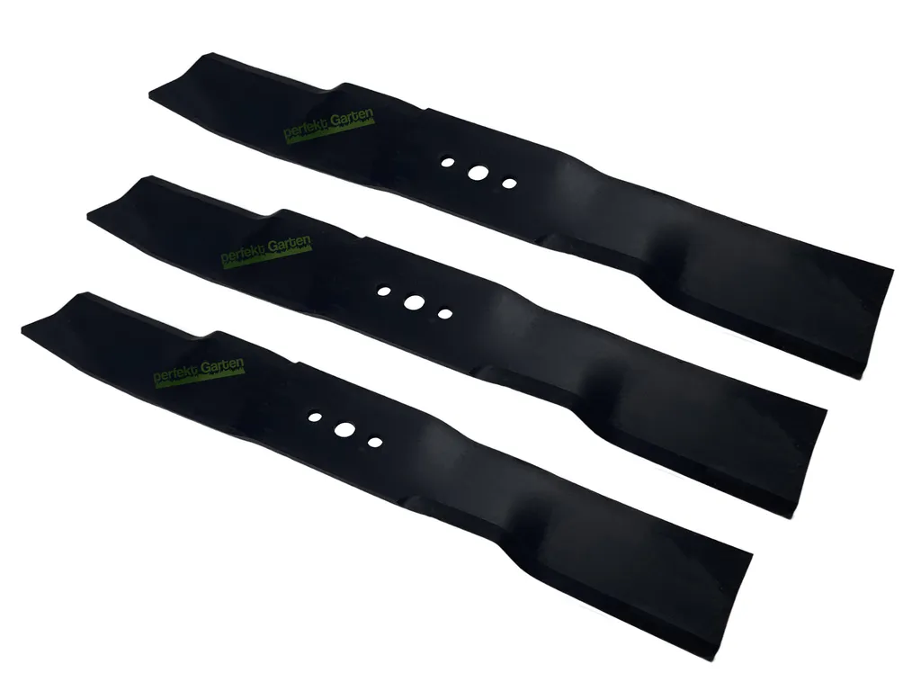 Set 3 Lame 45 CM Jonsered 122 CM 48" LM2146M 531009223 Acciaio Ricambio
