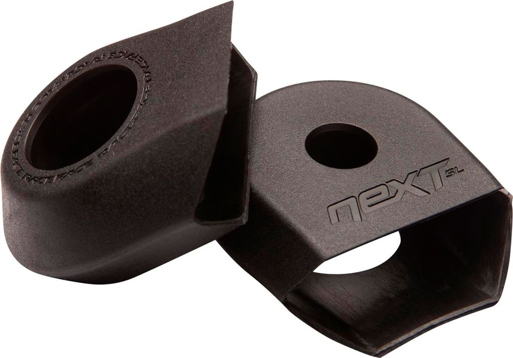 Race Face Crank Boot Kurbelschutz Kit, 2 Stk., Medium, schwarz - Schutz für N...