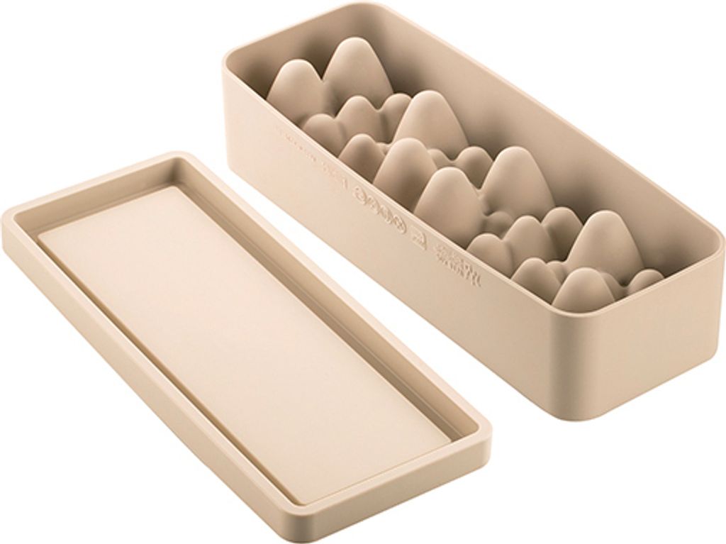 Silikomart Kit ice glow, Braun, Silikon, andere, 910 ml, 2 Stück(e), 75 mm