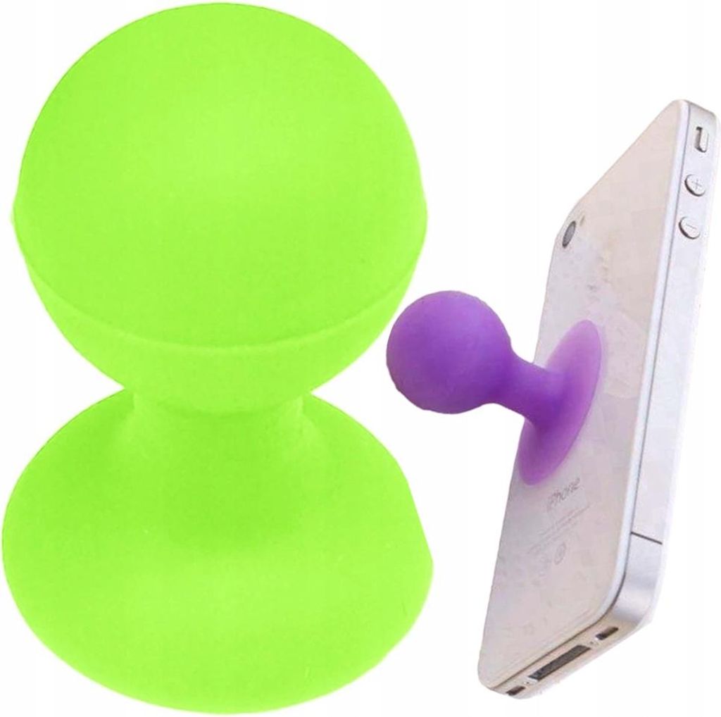 Porta telefono a testa tonda - Verde Immagine del prodotto 