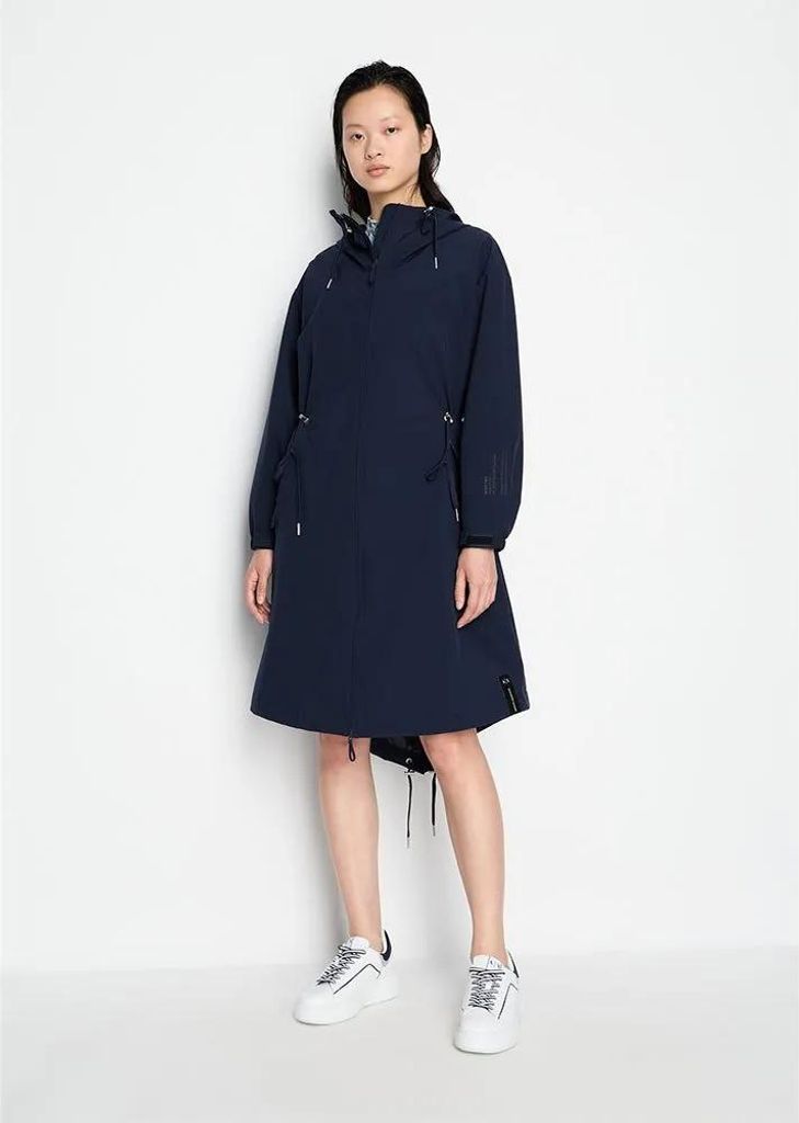 Armani Exchange 3dyl08_ynyfz Parka Blau M Damen Blau M