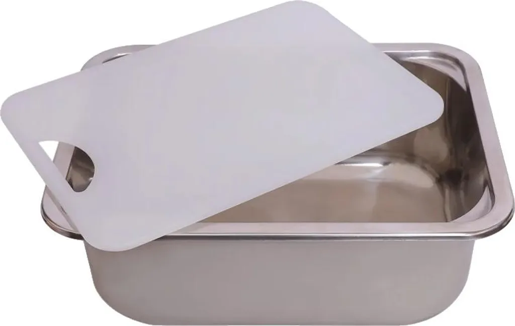 Évier Simple Cuve Inox Blanc Gain de Place - Idéal pour Studio et Pro