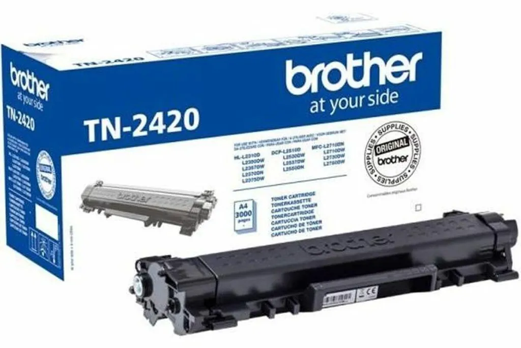 Cartouche de toner Brother TN2420 noir pour des impressions bureautiques
