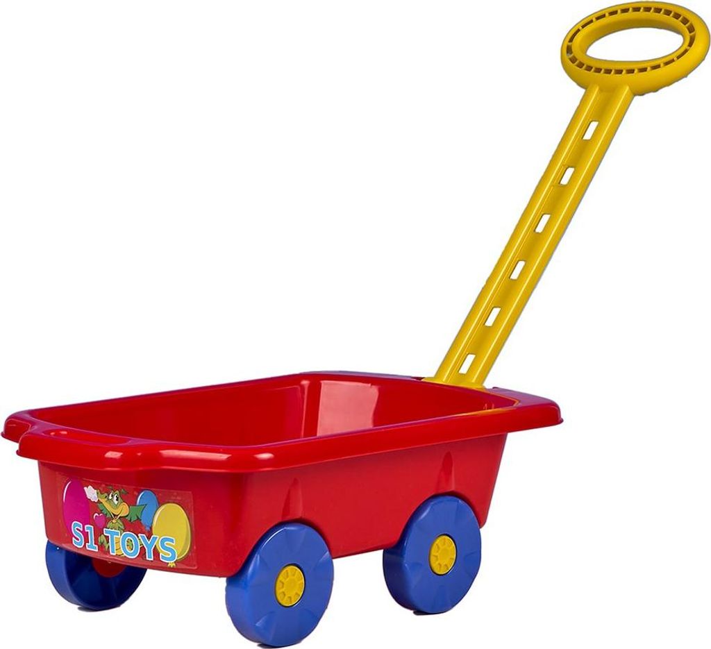 Baby Trolley Tugboat BAYO 45 cm rot