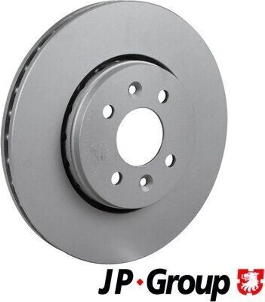 Paire de Disques de Frein Avant 280mm pour RENAULT Captur JP GROUP