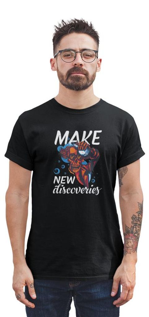 D&B Uni Polo ST00238 New Discoveries Schwarz-Größe S