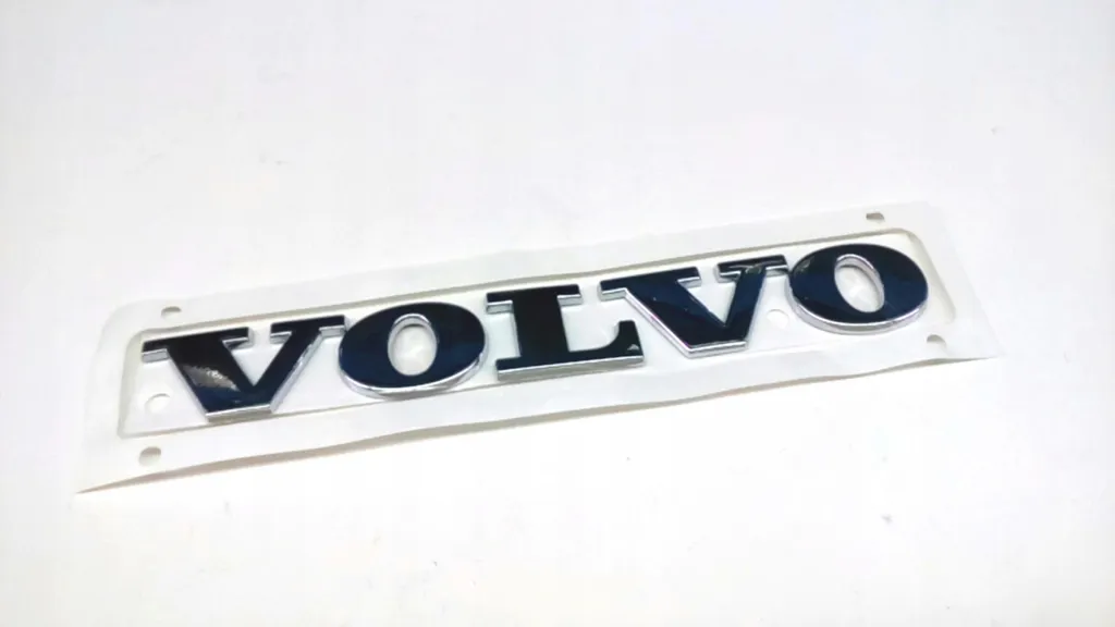Emblème de Hayon Volvo S90 V90 Original OE 30850286 en Finition Chrome