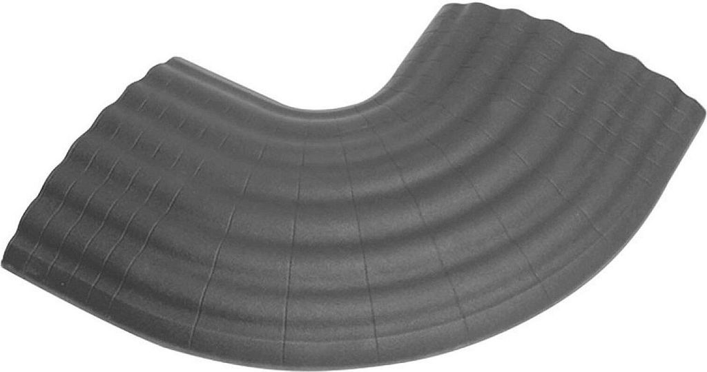 Defender OFFICE C GREY - 90° Biegung grau für 85160 Kabelkanal 4 Kanäle